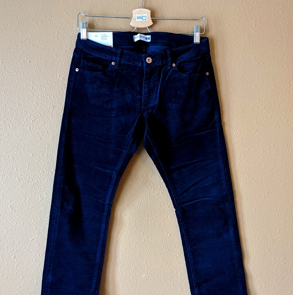 Uniqlo women velvet slim fit pants